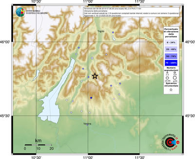Mappa comuni con almeno 3 questionari