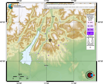 Mappa comuni con almeno 3 questionari