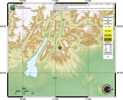 Mappa comuni con almeno 3 questionari