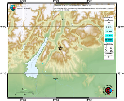 Mappa comuni con almeno 3 questionari