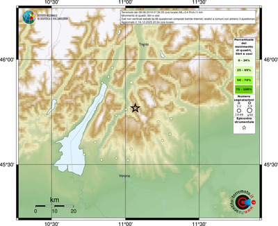 Mappa comuni con almeno 3 questionari