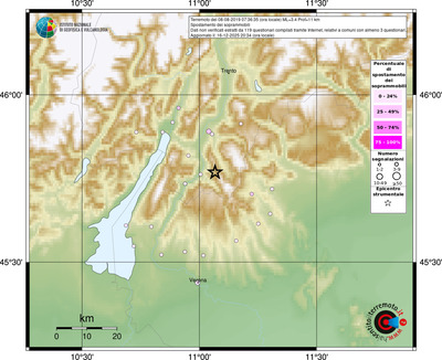 Mappa comuni con almeno 3 questionari