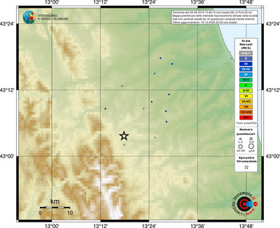 Mappa MCS - località