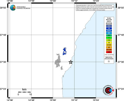 Mappa MCS - territori località