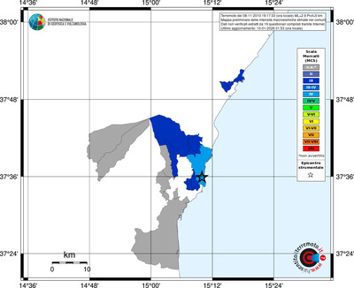 Mappa MCS - territori comuni
