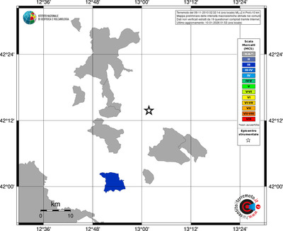 Mappa MCS - territori comuni