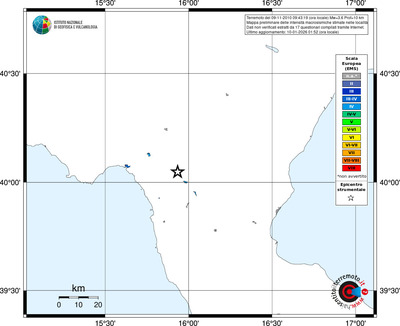 Mappa EMS - territori località