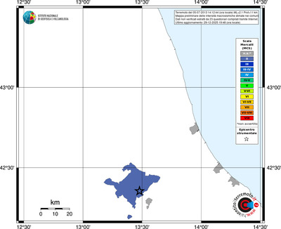 Mappa MCS - territori comuni