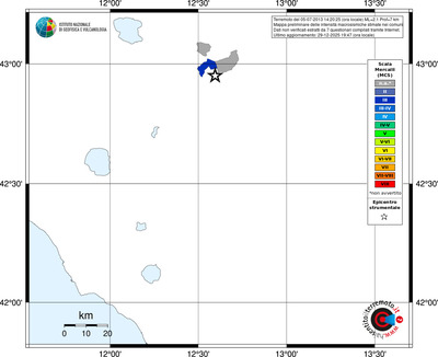 Mappa MCS - territori comuni