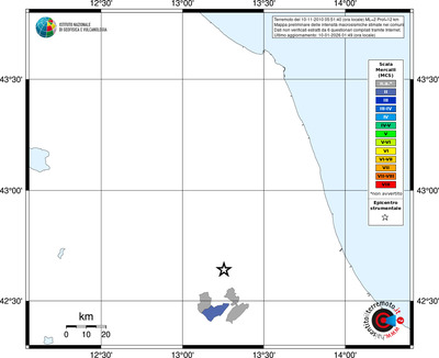 Mappa MCS - territori comuni
