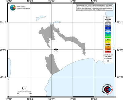 Mappa MCS - territori comuni