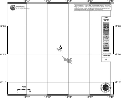 Mappa MCS - territori località