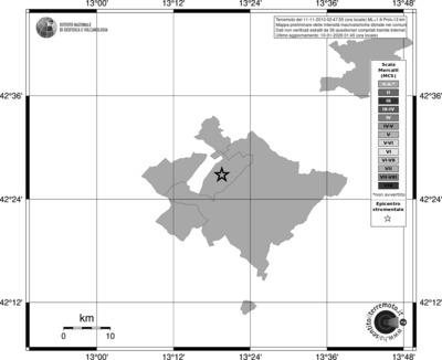 Mappa MCS - territori comuni