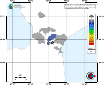 Mappa MCS - territori comuni