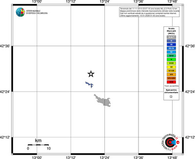 Mappa MCS - territori località