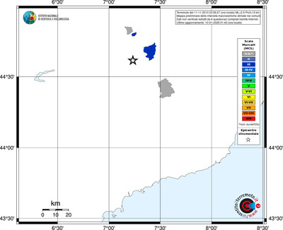 Mappa MCS - territori comuni