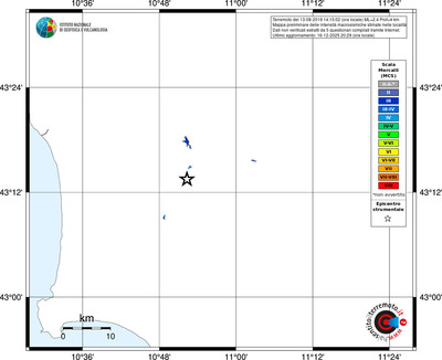 Mappa MCS - territori località
