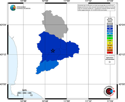 Mappa MCS - territori comuni