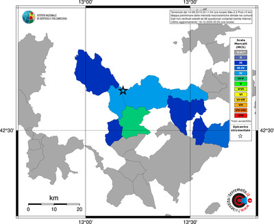Mappa MCS - territori comuni