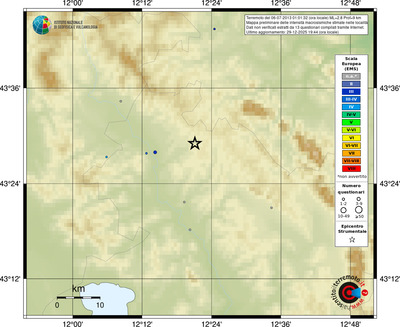 Mappa EMS - località