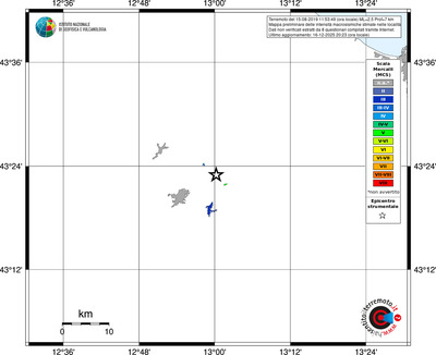 Mappa MCS - territori località