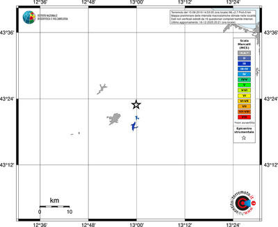 Mappa MCS - territori località