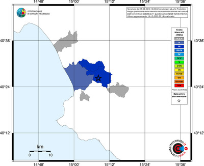 Mappa MCS - territori comuni
