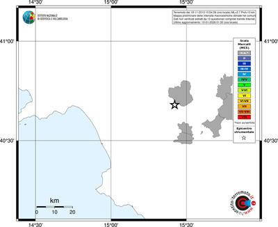 Mappa MCS - territori comuni
