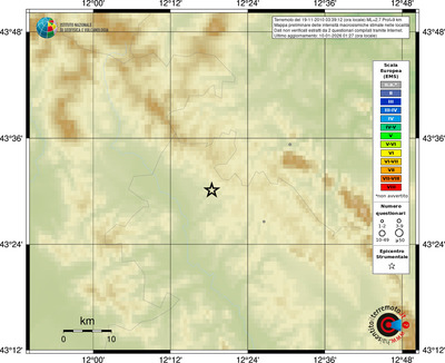 Mappa EMS - località