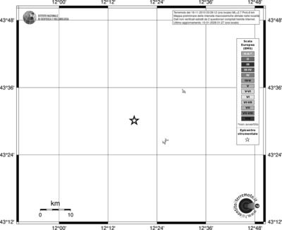 Mappa EMS - territori località