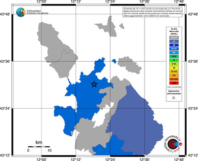 Mappa MCS - territori comuni