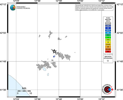 Mappa MCS - territori località