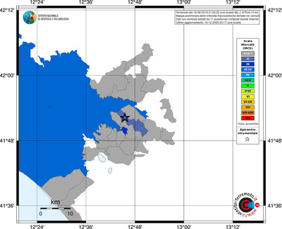 Mappa MCS - territori comuni