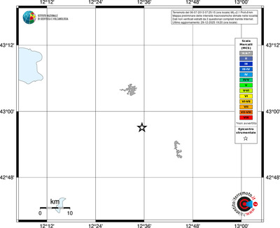 Mappa MCS - territori località