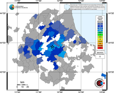 Mappa MCS - territori comuni