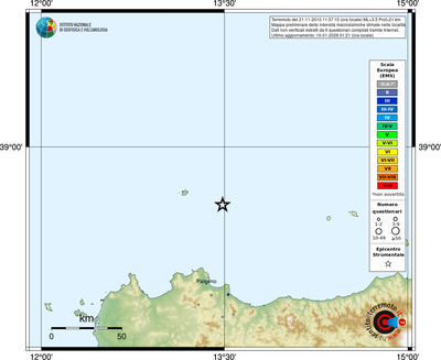 Mappa EMS - località