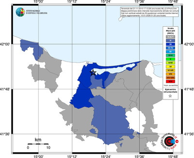 Mappa MCS - territori comuni