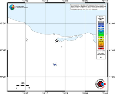 Mappa MCS - territori località