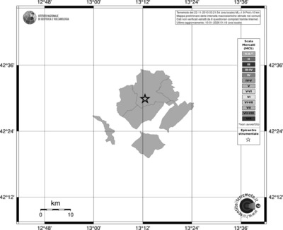 Mappa MCS - territori comuni