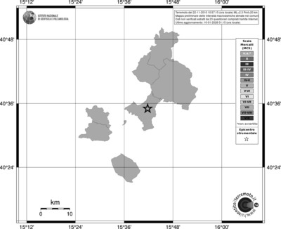 Mappa MCS - territori comuni