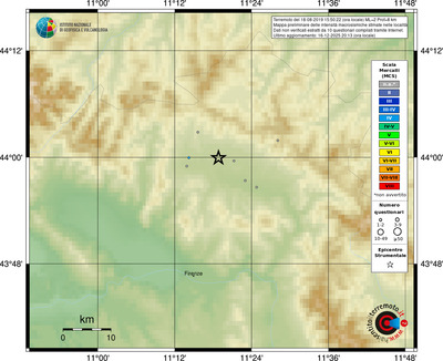 Mappa MCS - località