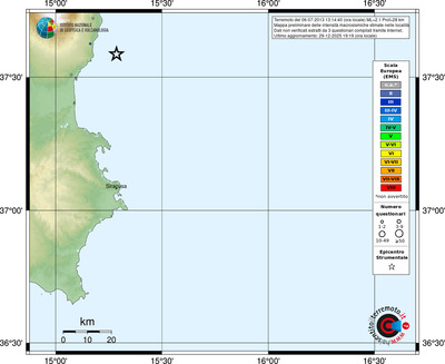 Mappa EMS - località
