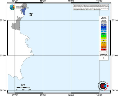 Mappa MCS - territori comuni