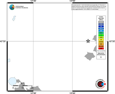 Mappa MCS - territori comuni