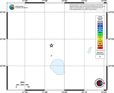 Mappa MCS - territori località