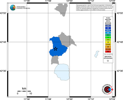 Mappa MCS - territori comuni