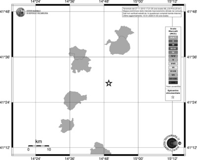 Mappa MCS - territori comuni