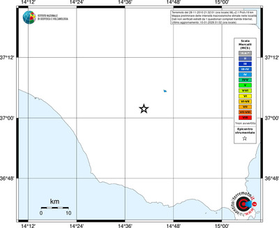 Mappa MCS - territori località