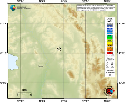 Mappa EMS - località
