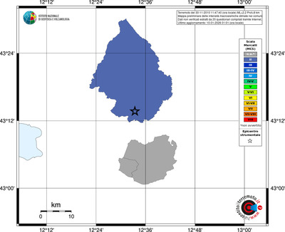 Mappa MCS - territori comuni